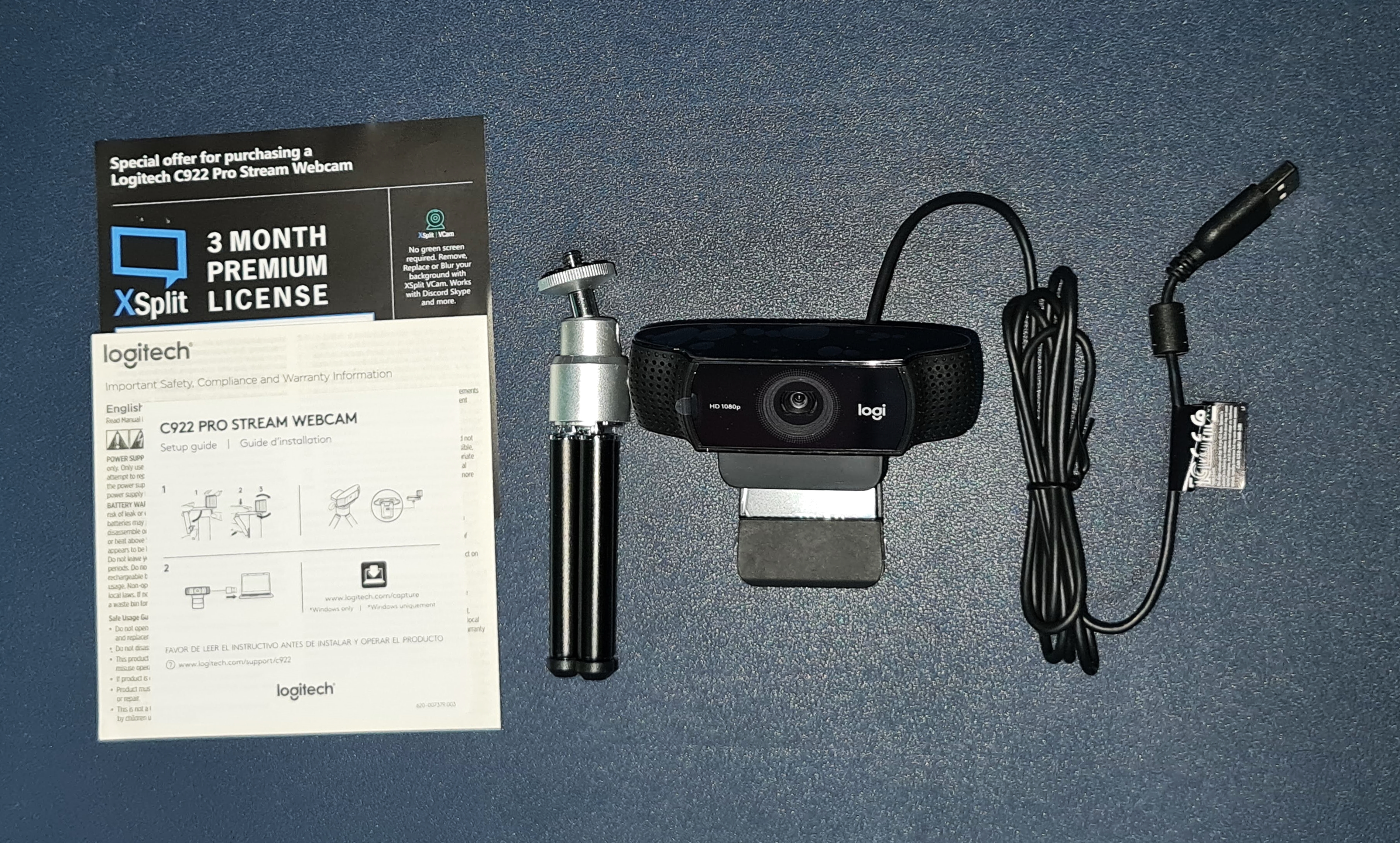 Webcam Logitech C922 Pro HD